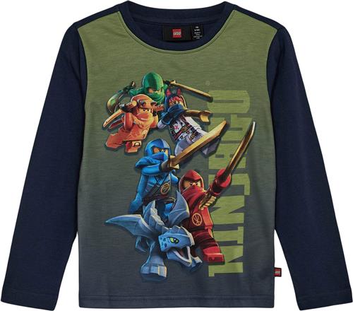 LEGO kidswear/LEGO børnetøj Lwtano 617 T-shirt L/S Str 134 cm - Blå Bluser hos Magasin