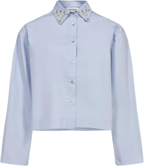 Sofie Schnoor Shirt Kvinde Ice Blue Langærmede Skjorter Str 34 - hos Magasin