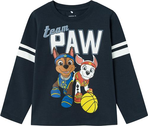 Se Name It Nmmjobs Pawpatrol LS TOP Cplg Str 98 - Blå Langærmede T-shirts hos Magasin ved Magasin