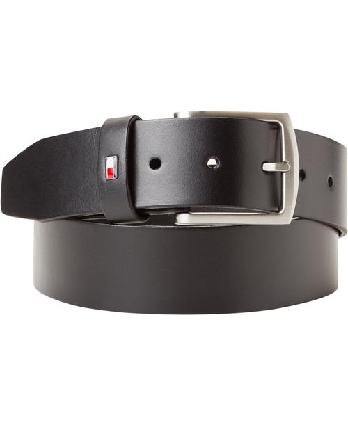 Tommy Hilfiger New Denton Belt Basic 100cm - Bælter Læder hos Magasin