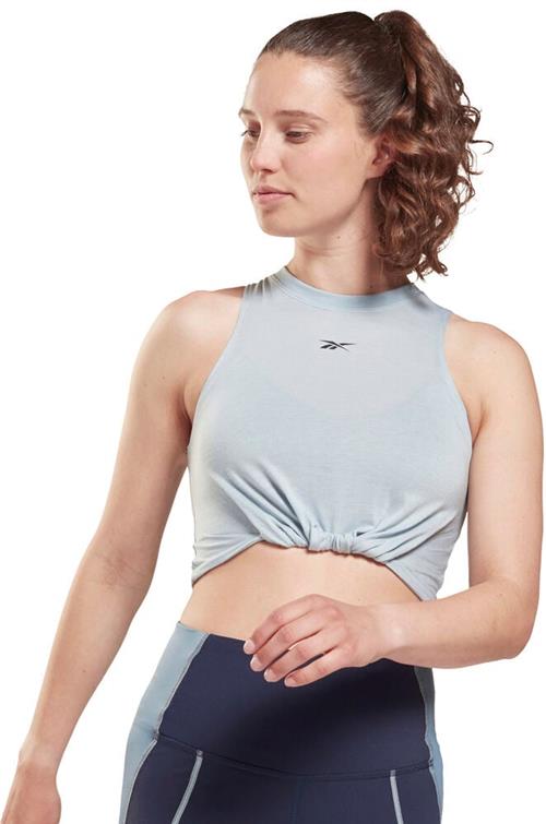 Se Reebok Studio Gathered Solid Træningstop M - Tanktoppe hos Magasin ved Magasin