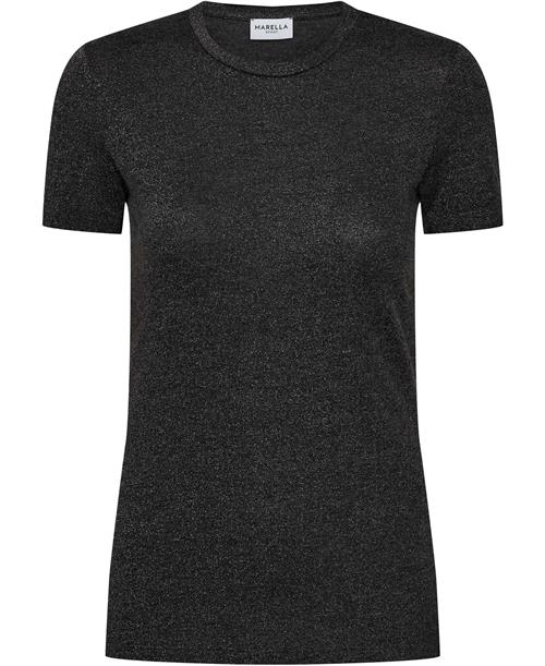 Marella Istante Kvinde Dark Grey Kortærmede T-shirts Str L - hos Magasin