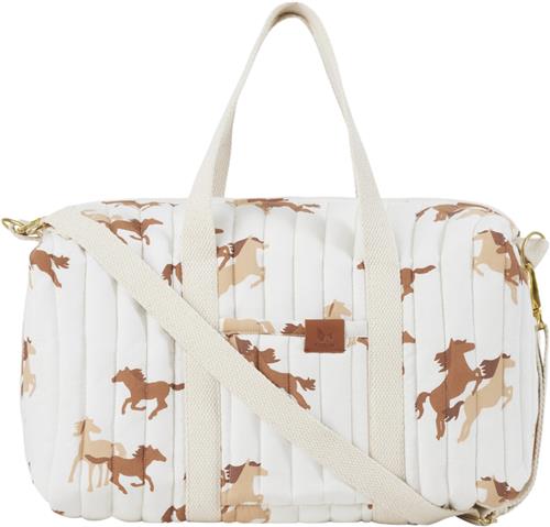 Se Fabelab Quilted Gym Bag Wild at Heart - Multi Print Pusletasker & -Tilbehør hos Magasin ved Magasin