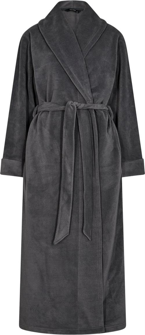 Decoy Decoy Long Fleece Robe Morgenkåber Str L - hos Magasin