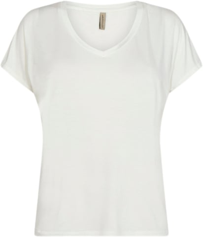 soyaconcept Scmarica 32 T-shirt Off White Kvinde 1100 Off White Kortærmede T-shirts Str XXL - hos Magasin