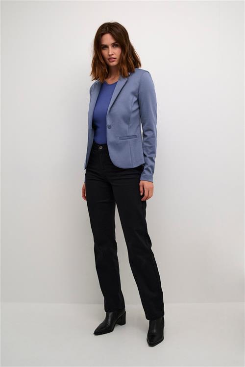 Se Kaffe Kajenny Blazer Kvinde Blue Indigo Blazere Str L - hos Magasin ved Magasin