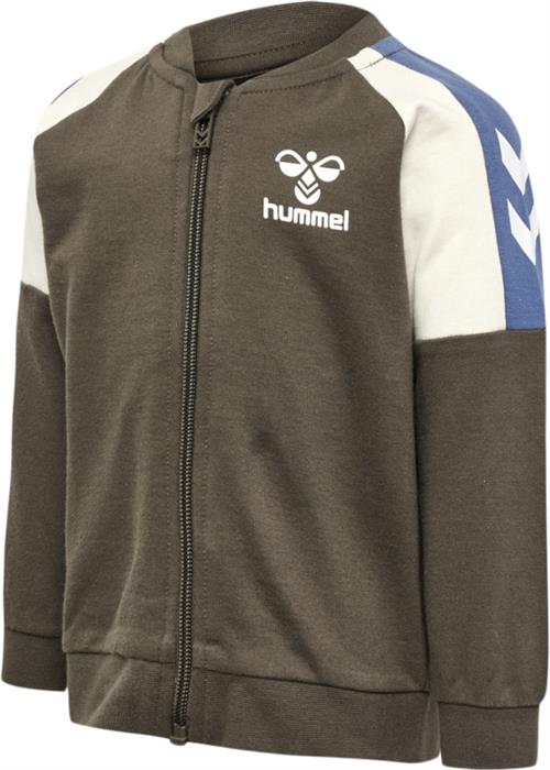 Se Hummel Hmlherman ZIP Jacket Str 3 år / 98 cm - Major Brown Sweatshirts hos Magasin ved Magasin