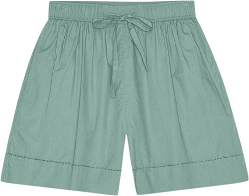 Moshi Moshi Mind Wake Shorts Poplin Kvinde Aqua Green Casual Shorts Str L - hos Magasin