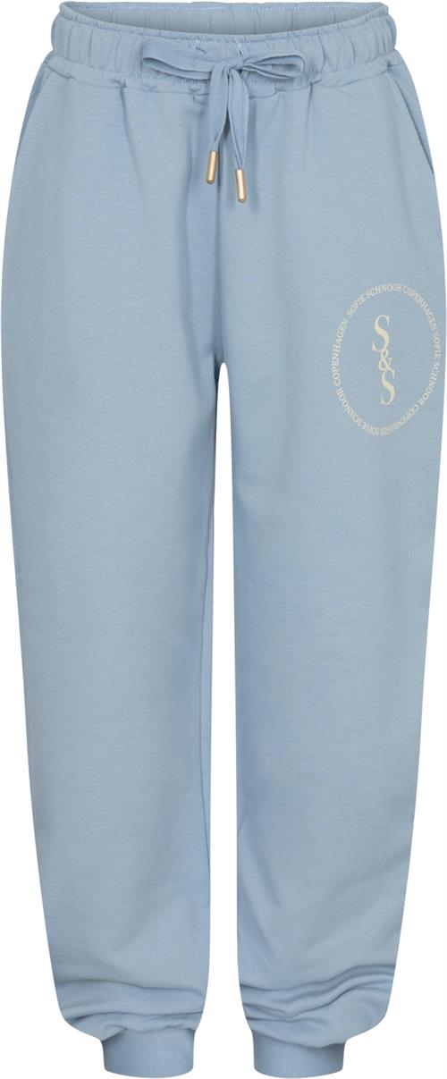 Se Sofie Schnoor Sweatpants Str 6 år / 116 cm - Light Blue Bukser hos Magasin ved Magasin