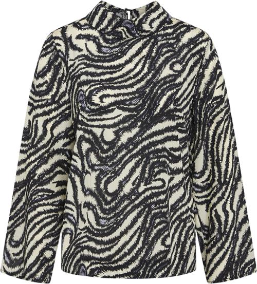 Heartmade ¤ Manta Shirt HM ¤ Kvinde Desert Black Langærmede Skjorter Str 40 - hos Magasin