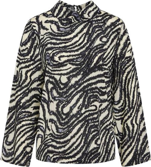 Heartmade ¤ Manta Shirt HM ¤ Kvinde Desert Black Langærmede Skjorter Str 34 - hos Magasin