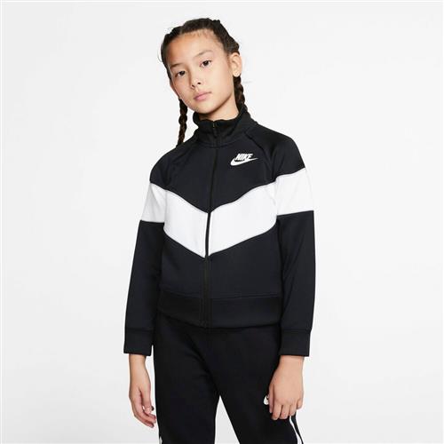 Nike Sportswear Heritage Full Zip Sweatshirt 147-158 / L - Sweatshirts & Hættetrøjer Polyester hos Magasin