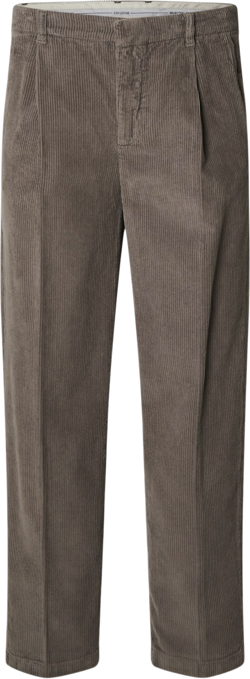 Selected Homme Slh220loose Tristan Cord Pant Mand Morel Chinos Str "36/""34" - hos Magasin