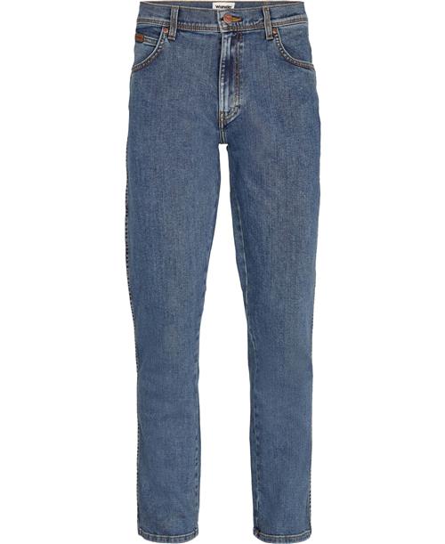 Wrangler Texas Jeans Mand Blå Jeans Straight Fit Str 34/34 - hos Magasin