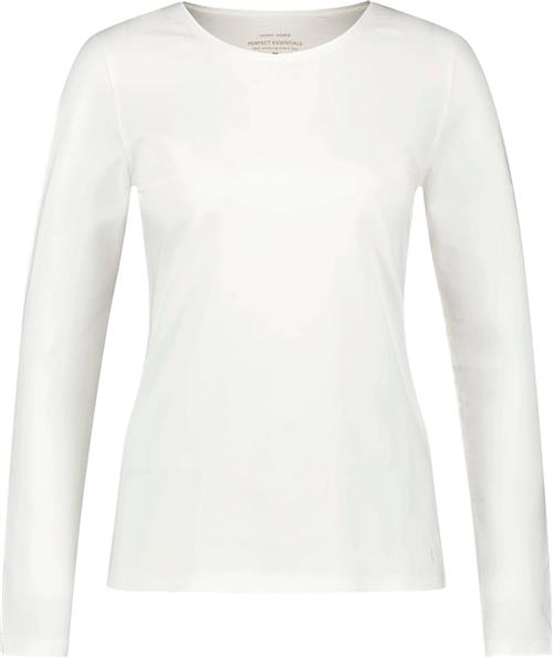 Se Gerry Weber Tshirt 1/2 Sleeve Kvinde Off-white Kortærmede T-shirts Str 40 - hos Magasin ved Magasin