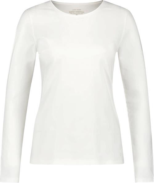 Se Gerry Weber Tshirt 1/2 Sleeve Kvinde Off-white Kortærmede T-shirts Str 36 - hos Magasin ved Magasin