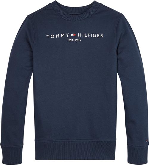 Tommy Hilfiger Essential Sweatshirt Str 5 år / 110 cm - C87 Sweatshirts Bomuld hos Magasin