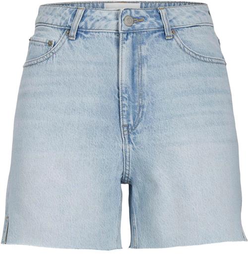 JJXX Jxaura RH Shorts HW RA Denim DNM SN Kvinde Light Blue Denim/bleached Denim Shorts Straight Fit Str L Denim - hos Magasin