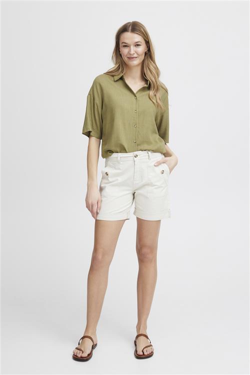 Se Fransa Frbenji SHO 1 Kvinde Birch Casual Shorts Relaxed Fit Str 40 - hos Magasin ved Magasin