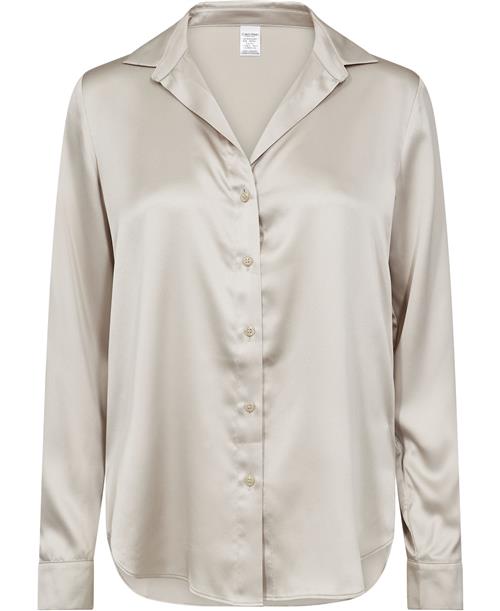 Se Calvin Klein L/S TOP Buttondown Nattrøjer & -Toppe Str S - hos Magasin ved Magasin