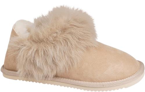 Se Lovelies Molde Shearling Boots Kvinde Safari Hjemmesko Str 41 - Uld hos Magasin ved Magasin