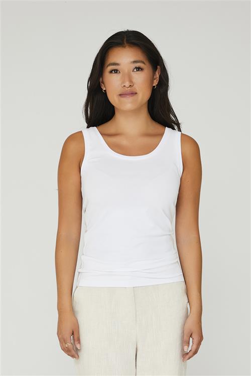 Se A-VIEW Stabil Tank top Kvinde White Tanktoppe Str XL - hos Magasin ved Magasin