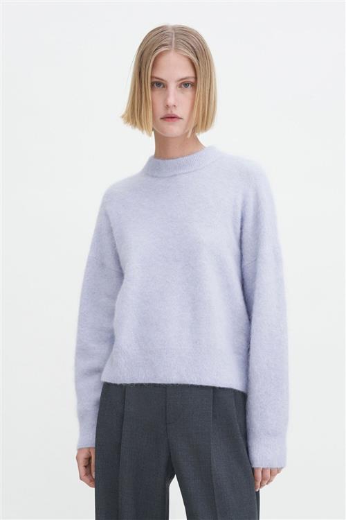 Filippa K Fluffy Sweater Kvinde Ice Blue Sweaters Str XS - hos Magasin