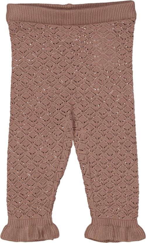 Se Müsli by Green Cotton Knit Scallop Pants Baby Str 68 - Daydream Bukser Bomuld hos Magasin ved Magasin