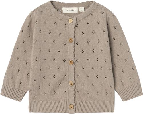 Lil' Atelier Nbfnimi LS Knit Card LIL Str 62 - Etherea Cardigans hos Magasin