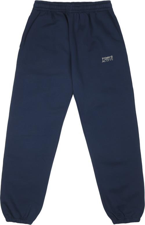 Se 7 Days Active Organic Fitted Sweat Pants Kvinde 333 Pageant Blue Sweatpants Str XS - hos Magasin ved Magasin