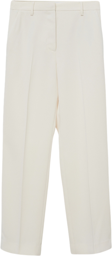 DAY Birger et Mikkelsen Classic Lady Classic Gabardine Kvinde Ivory Shade Bukser Med Lige Ben Str 36 - hos Magasin