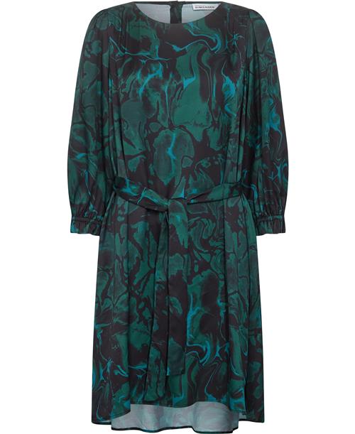 Karen by Simonsen Fairykb Dress Kvinde Evergreen Glaze Korte Kjoler Str 44 - hos Magasin