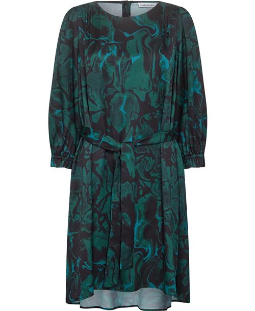 Karen by Simonsen Fairykb Dress Kvinde Evergreen Glaze Korte Kjoler Str 36 - hos Magasin