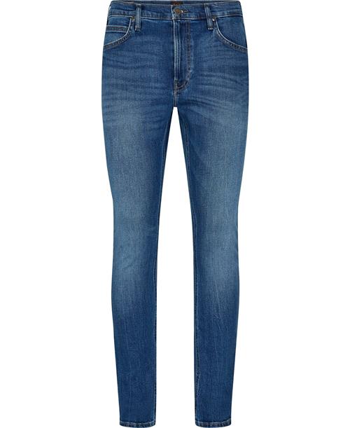 Se Lee Luke Fresh Mand Medium Denim Jeans Slim Fit Str 32/33 - Bomuld hos Magasin ved Magasin