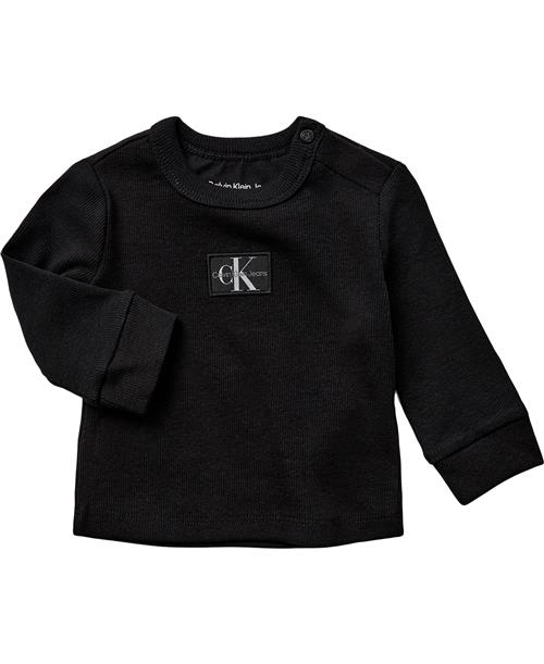 Se CK Kids Newborn Long Sleeve Tshirt Str 62 - Beh Langærmede T-shirts Bomuld hos Magasin ved Magasin