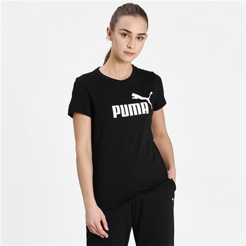 Se Puma Essentials Logo Tshirt S - Trænings T-shirts hos Magasin ved Magasin