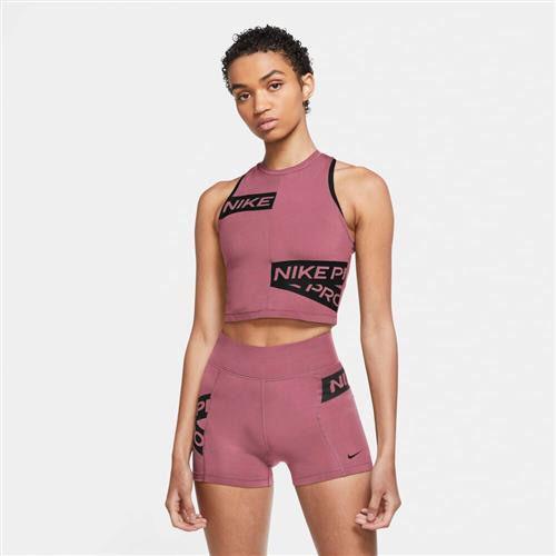 Nike Performance Cropped Traeningstop L - Tanktoppe Polyester hos Magasin