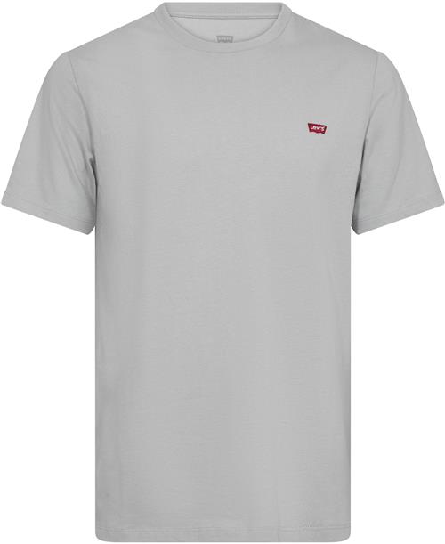 Se Levi's SS Original HM TEE Mirage Gray Mand Grå Kortærmede T-shirts Str S - Bomuld hos Magasin ved Magasin