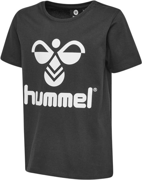 Hummel Hmltres Tshirt S/S Str 12 år / 152 cm - Sort Kortærmede T-shirts hos Magasin