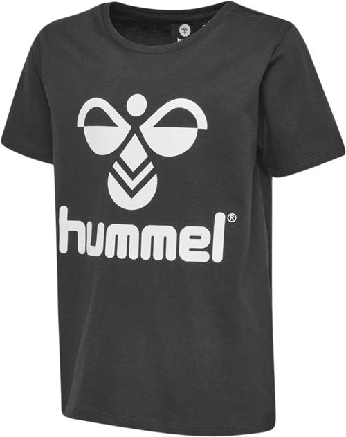 Hummel Hmltres Tshirt S/S Str 11 år / 146 cm - Sort Kortærmede T-shirts hos Magasin