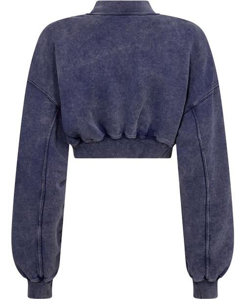 Mo5ch1no jeans Sweatshirt Kvinde Fantasy Print Blue 280 Sweatshirts Str M - hos Magasin