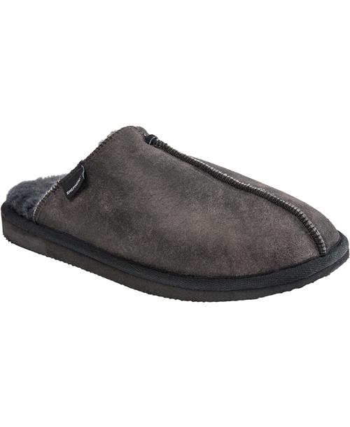 Se Shepherd of Sweden Hugo Mand Matt Black Hjemmesko Str 43 - hos Magasin ved Magasin