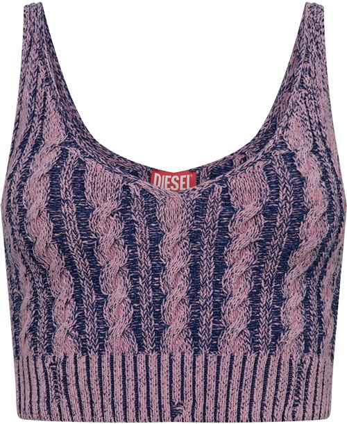 Diesel Mmilos Knitwear Kvinde 3cy Tanktoppe Str M - hos Magasin