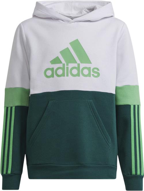 adidas Colorblock Fleece Hættetrøje 116 - Sweatshirts & Hættetrøjer Bomuld hos Magasin