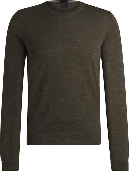 BOSS Lenop Mand Open Green Sweaters Str XXL - hos Magasin