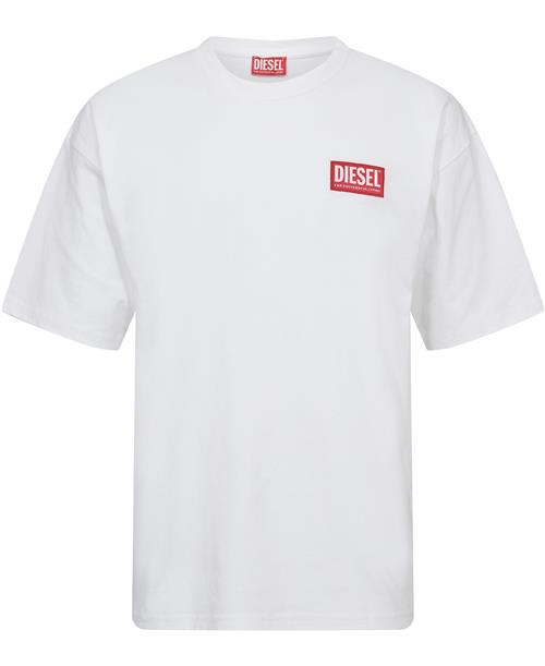 Diesel Tboxt-lab T-shirt Mand 100 Kortærmede T-shirts Str S - hos Magasin