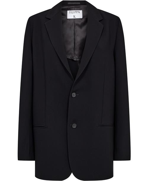 Filippa K Relaxed Blazer Kvinde Black Blazere Str 34 - hos Magasin