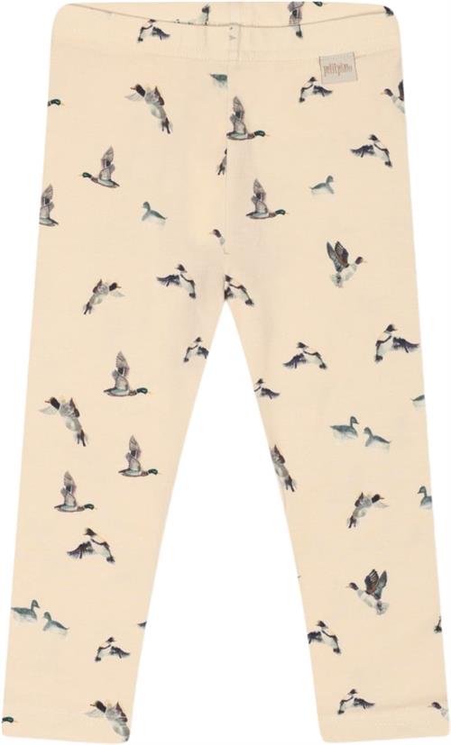 PETIT PIAO Legging Printed Str 98 cm - Duck Aop Leggings Bomuld hos Magasin