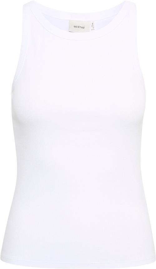 Se Gestuz Drewgz sl top Noos Kvinde Bright White Tanktoppe Str XS - hos Magasin ved Magasin