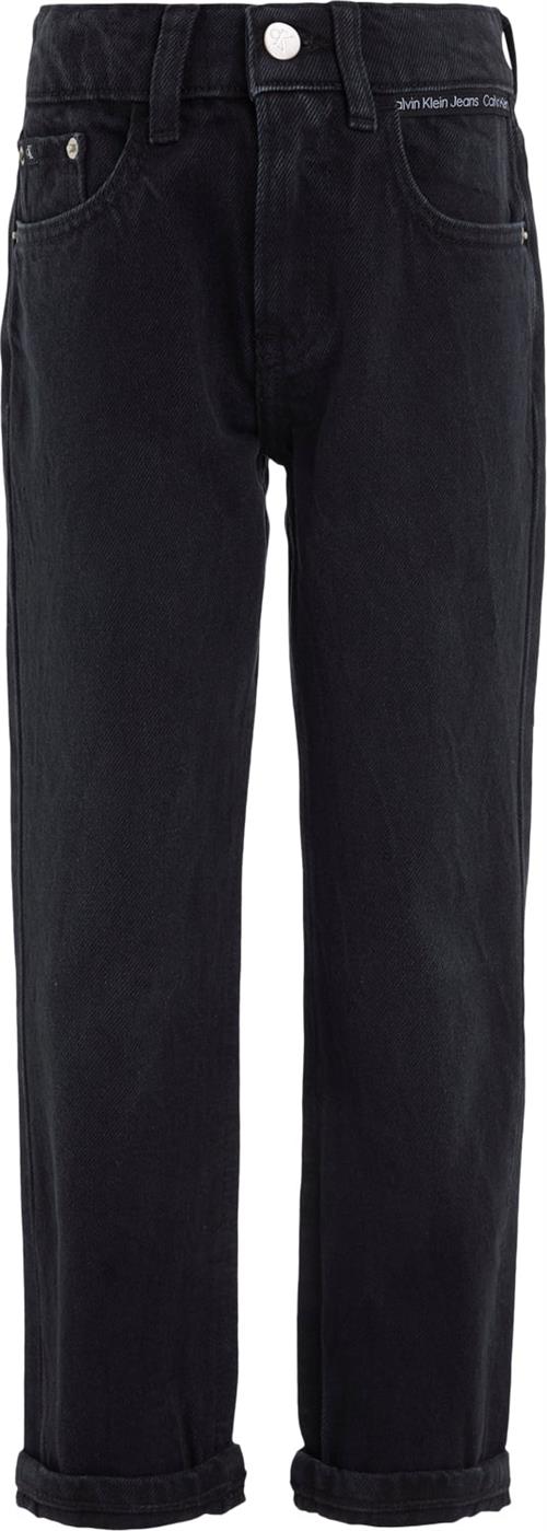 Calvin Klein Black dad Jeans Str 12 år - 1aa Jeans Bomuld hos Magasin